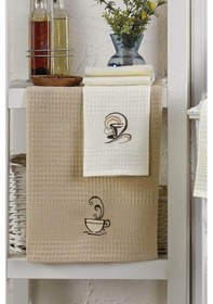 Resim Coffee Mutfak Kurulama Bezi Seti 30 x 50 CM 6'lı 