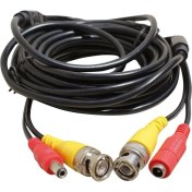 Resim Electroon Cctv Kablo 10M Bnc + Power Jak Fişli 