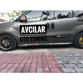 Resim Fiat Doblo D3 D4 Yan Marşpiyel Marşpirl Aero Plastik 