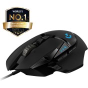 Resim Logitech G G502 HERO LIGHTSYNC 25.600 DPI Yüksek Performanslı Kablolu Oyuncu Mouse - Siyah 