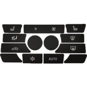 Resim Bmw 5 Serisi / 7 Serisi / X5 / C6 / F10 / F01 / F15 Klima Düğmesi Onarım Etiketi, Stil: A 13 Adet Kapalı Yok 