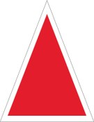 Resim ONSAN üçgen reflektör folyo yapışkanlı 50 adet 10x13 cm 