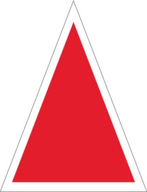 Resim ONSAN üçgen reflektör folyo yapışkanlı 50 adet 10x13 cm 