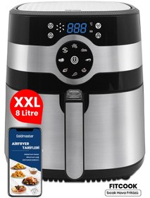 Resim Goldmaster Fitcook 8 L Isıtma Fonksiyonlu Airfryer 