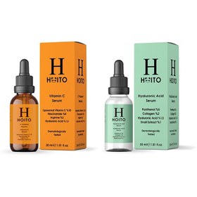 Resim Hoito c vitamini serumu 30ml & hyalüronik asit serum 30ml 2'li set 
