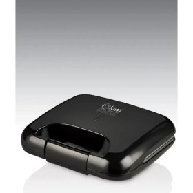 Resim Siyah Waffle Makinesi 750W, Çocuklar Için, Hızlı ve Kolay Kullanım 