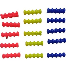 Resim Hagiki 1 Adet 15 Adetli Uzun Boncuk Model Bisiklet Süsü Çok Renkli 