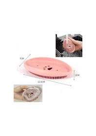 Resim Sabunluk Çok Amaçlı Silikon Fırçalı Mutfak Banyo Sabunluğu Pratik Kırılmaz 