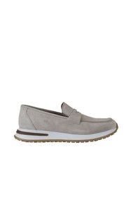 Resim Bueno Shoes Bej Süet Erkek Loafer 01my13401 