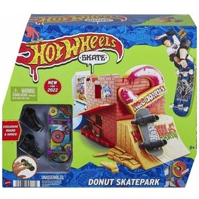 Resim Hgt91 Hot Wheels Skate Parmak Kaykay Macerasına Başlangıç Setleri 