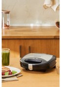 Resim HOMEND Toastbuster 1308h Tost Makinesi Siyah 
