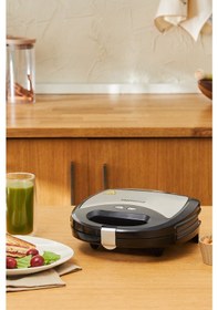 Resim HOMEND Toastbuster 1308h Tost Makinesi Siyah 