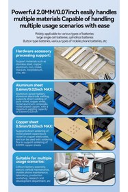 Resim UralTeknik AWithZ P90C 56,8 KW Endüstriyel Farad Kapasitörlü Pil Punto Nokta Kaynak Makinesi 