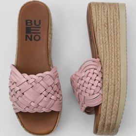 Resim Bueno Shoes Pudra Deri Kadın Dolgu Topuklu Terlik 01wu6118 