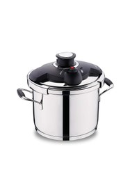 Resim Shop a Way Flora 6 lt Siyah Düdüklü Tencere 