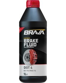 Resim Brake Fluid Dot-4 Hidrolik Fren Sıvısı 4 Kg 