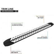 Resim Renault Kangoo 2 Trimline Gri Yan Basamak 193 Cm 2008 2020 