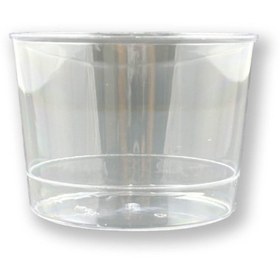 Resim Home 120 Adet Sert Plastik Tatlı Kasesi Magnolya Kabı 250ml 