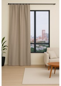 Resim Ibıza Fon Perde Gri 