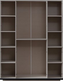 Resim Gardırop, Vegnum 4 Kapaklı Aynalı Dolap 