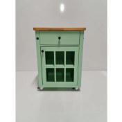 Resim Dipole Furniture Movin Yeşil Mat Lake Mutfak Servant Mobilyası 