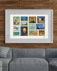 Resim Van Gogh Kolaj, Poster 