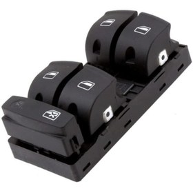 Resim FESA Audi A6 Sol Dörtlü Cam Düğmesi Anahtarı 2006--2011 4f0959851 