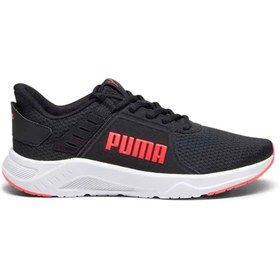 Resim Puma 377729-11 Puma Ftr Connect Kadın Spor Ayakkabı Black-Fire Orchid 