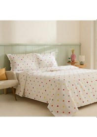 Resim Karaca Home Amour %100 Pamuk Çift Kişilik Pike Takımı Multicolour Renkli 