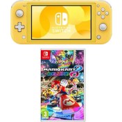 Resim Nintendo Switch Lite Konsol Sarı + Mario Kart 8 Deluxe Nintendo Switch 