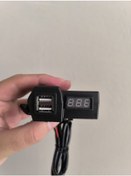 Resim Akgüneş Evrensel Motosiklet Ve Scooter Çift Usb Şarj Ve Akü Şarj 