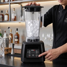 Resim Buz Kırıcı Dijital Bar Blender - 3 Lt - 2,2 kW - Siyah 