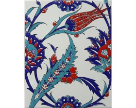 Resim Can Seramik 20*25 Cm CÇ313 Iznik Çini Karo 5' Li 1 Paket 