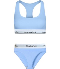 Resim 2 Li Set Kadın Günlük Kullanıma Uygun Spor Bralet + Slip Külot Elsa 