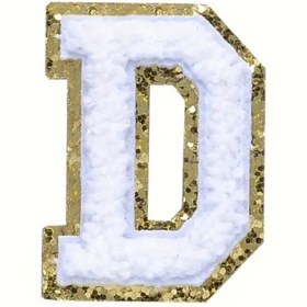 Resim arredamento Termos Uyumlu D Harfi Beyaz Sticker 