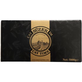Resim SÜZER Çay Time -altın Seri- 5kg (125AD X 40GR) Demlik Poşet Çay 