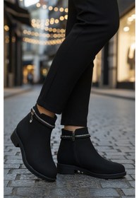 Resim Siyah Zümrüt Fermuarlı Kaymaz Bot 325126 Z SİYAH ZÜMRÜT 