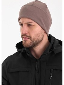 Resim Erkek Termal %100 Pamuklu Soft Bere Hünkar Style Serisi 2 Farklı Görünüm Bir Arada - Standart / Kahverengi Kahverengi 