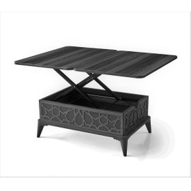 Resim Zerenland - 511 Akıllı Sehpa, Sihirli Sehpa, Orta Sehpa, Laptop Masası, Masaya Dönüşen Sehpa 