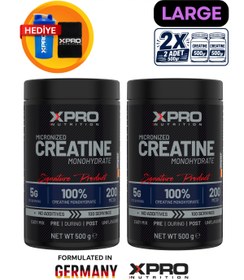 Resim Xpro Nutrition Large Creatine Paketi (Toplam:1000gr) 200 Servis 