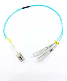 Resim FİBER PATCH CORD SC-LC MM DUPLEX 50/125 OM3 0.25 MT 