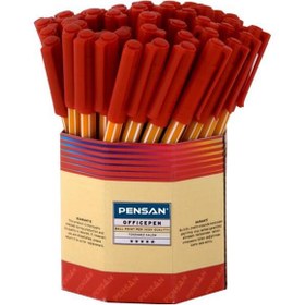 Resim Pensan Tükenmez Kalem Office Pen Kırmızı 1010 