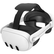 Resim Meta Quest 3 Vr Gözlük İçin Ct3 Dahili 6000mah Pil İle Yedek Kafa Bandı 
