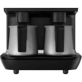 Resim Beko Tkm 8961 S Otomatik Türk Kahve Makinesi 1500 ml Siyah Renkli Paslanmaz Çelik Cezve 
