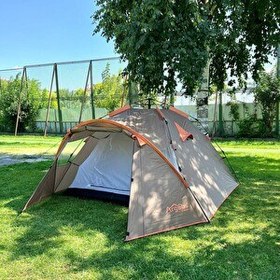 Resim Argeus ARG-204 Iglo Bagajlı Çift Tenteli Otomatik Kurulum 4 Mevsim 3 Kişilik Çadır 