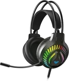 Resim robotrend Aula S605 Rainbow 3.5Mm Jack, Usb Gaming Mikrofonlu Oyuncu Kulaklığı 