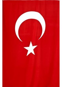 Resim Türk Bayrağı Bez Kumaş Bayrak 150x225 Cm 150 X 225 CM 