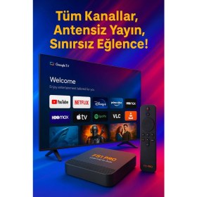 Resim FS1PRO Teknoloji Box S 4K Ultra Hd Lisanslı Android Tv Box / Media Player Android Mi Tv Stick Box S 4K Ultra Hd Lisanslı Android Tv Box / Media Player Android Mi Tv Stick 