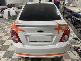 Resim Chevrolet Aveo Sedan Spoiler 