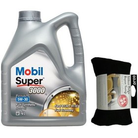 Resim Mobil Super 3000 X1 Formula FE 5W-30 Tam Sentetik Motor Yağı 4 L + Gojo Boyun Yastığı 